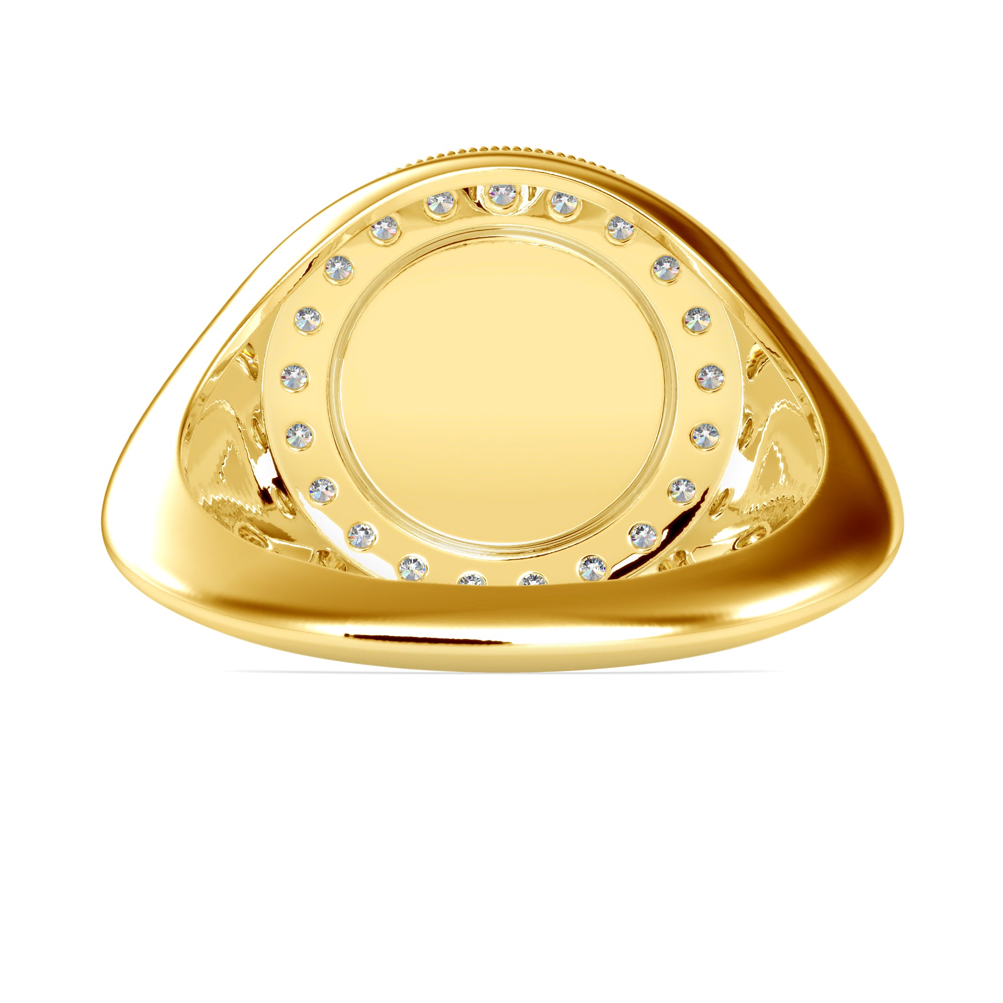 خاتم ألماس للارتداء اليومي من كلستر | Eva-Gems