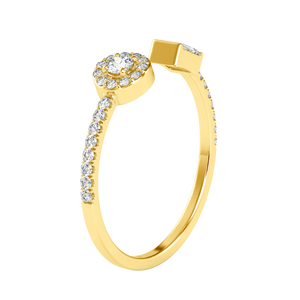 Classic Baguette Fashion Diamond Ring | Eva-Gems