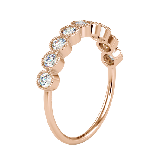 Classic Bezzle Style Eternity Diamond Ring | Eva-Gems