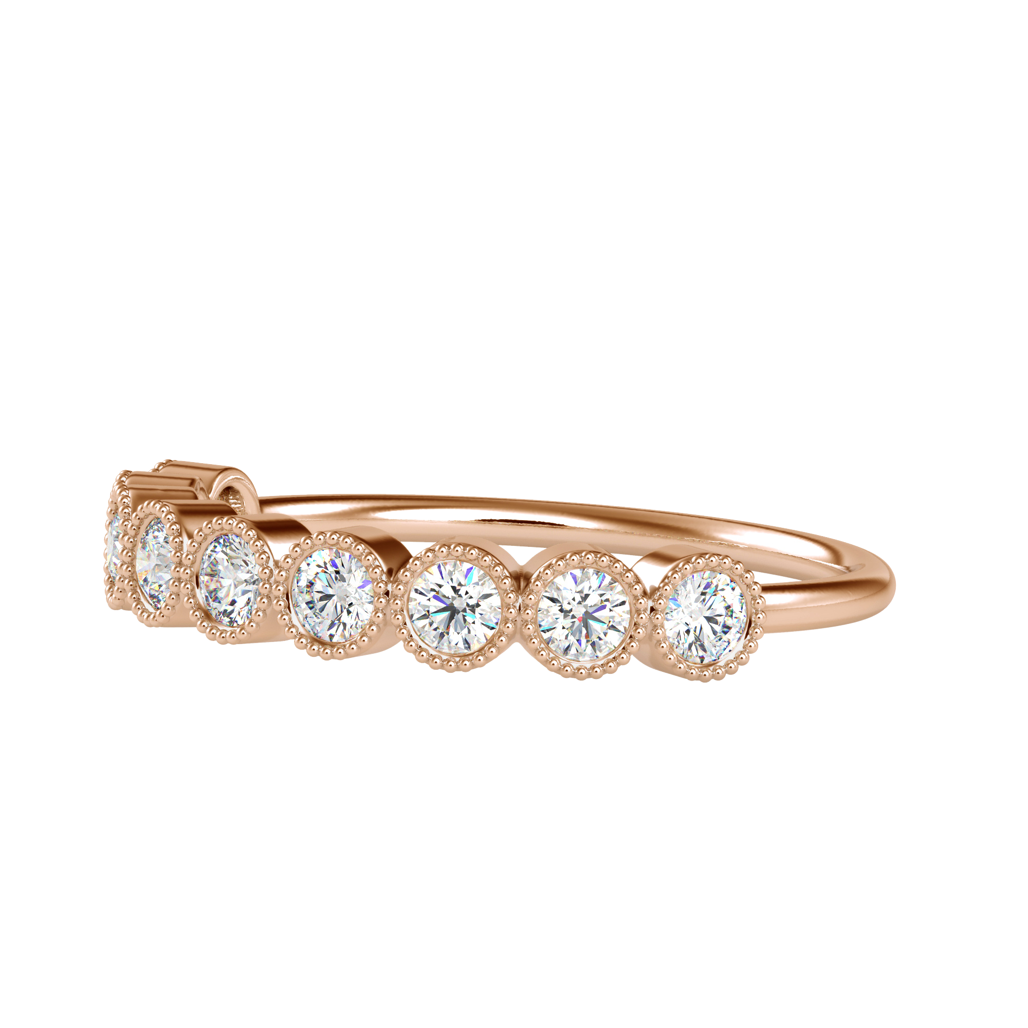 Classic Bezzle Style Eternity Diamond Ring | Eva-Gems