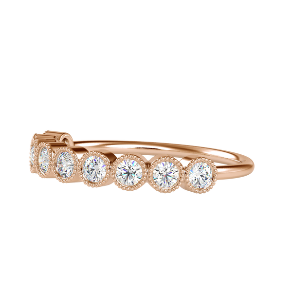 Classic Bezzle Style Eternity Diamond Ring | Eva-Gems