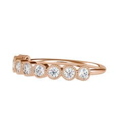 Classic Bezzle Style Eternity Diamond Ring | Eva-Gems