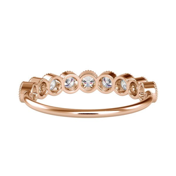 Classic Bezzle Style Eternity Diamond Ring | Eva-Gems