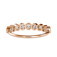 Classic Bezzle Style Eternity Diamond Ring | Eva-Gems