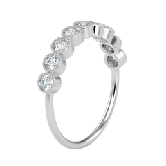 Classic Bezzle Style Eternity Diamond Ring | Eva-Gems