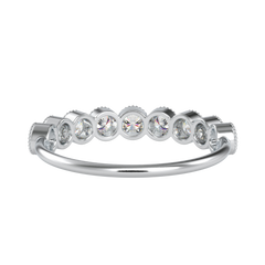 Classic Bezzle Style Eternity Diamond Ring | Eva-Gems