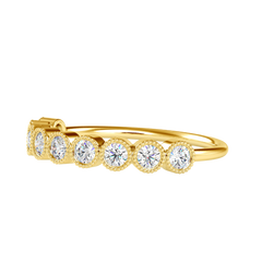 Classic Bezzle Style Eternity Diamond Ring | Eva-Gems