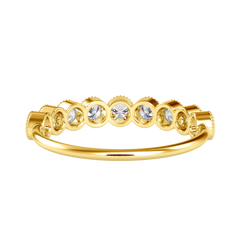 Classic Bezzle Style Eternity Diamond Ring | Eva-Gems