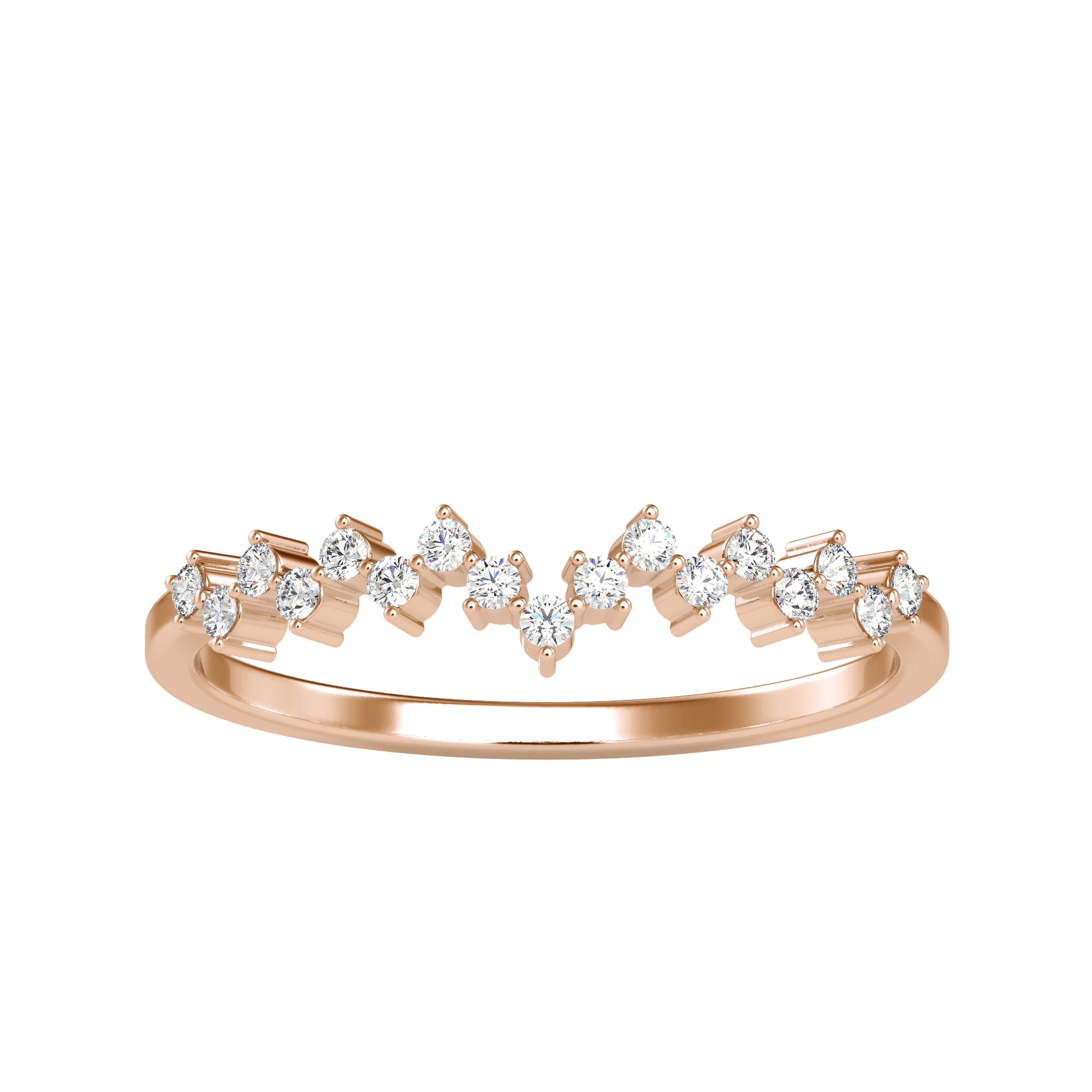 Unique Cluster Setting Eternity Ring