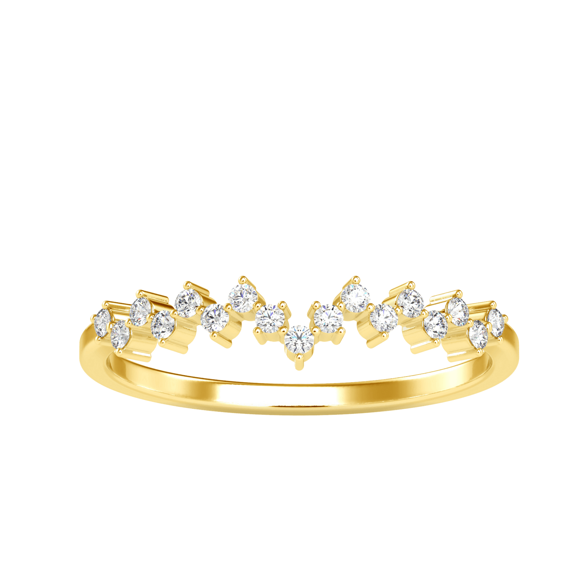 Unique Cluster Setting Eternity Ring