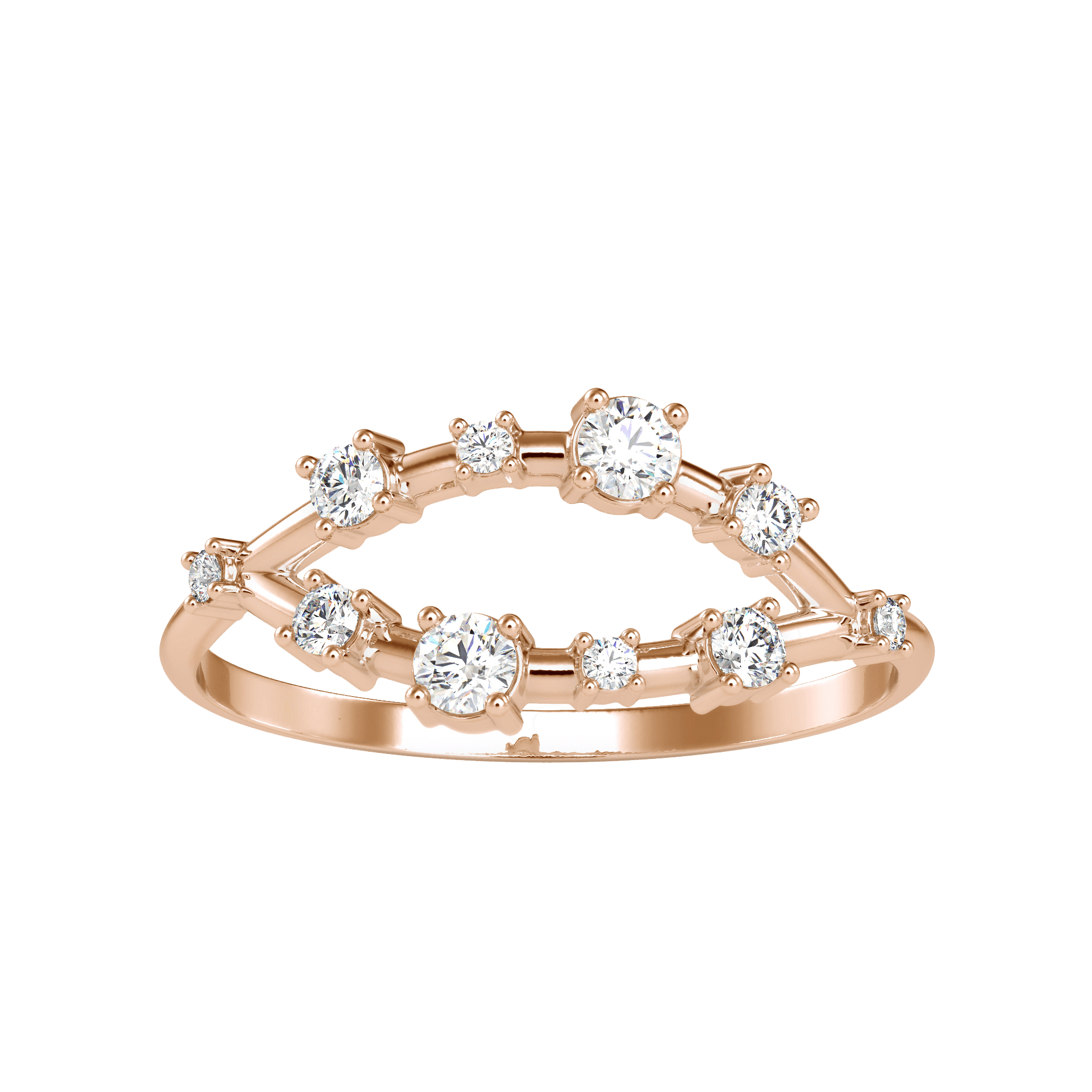 Buy Floating Eternity Setting Diamond Ring For Women