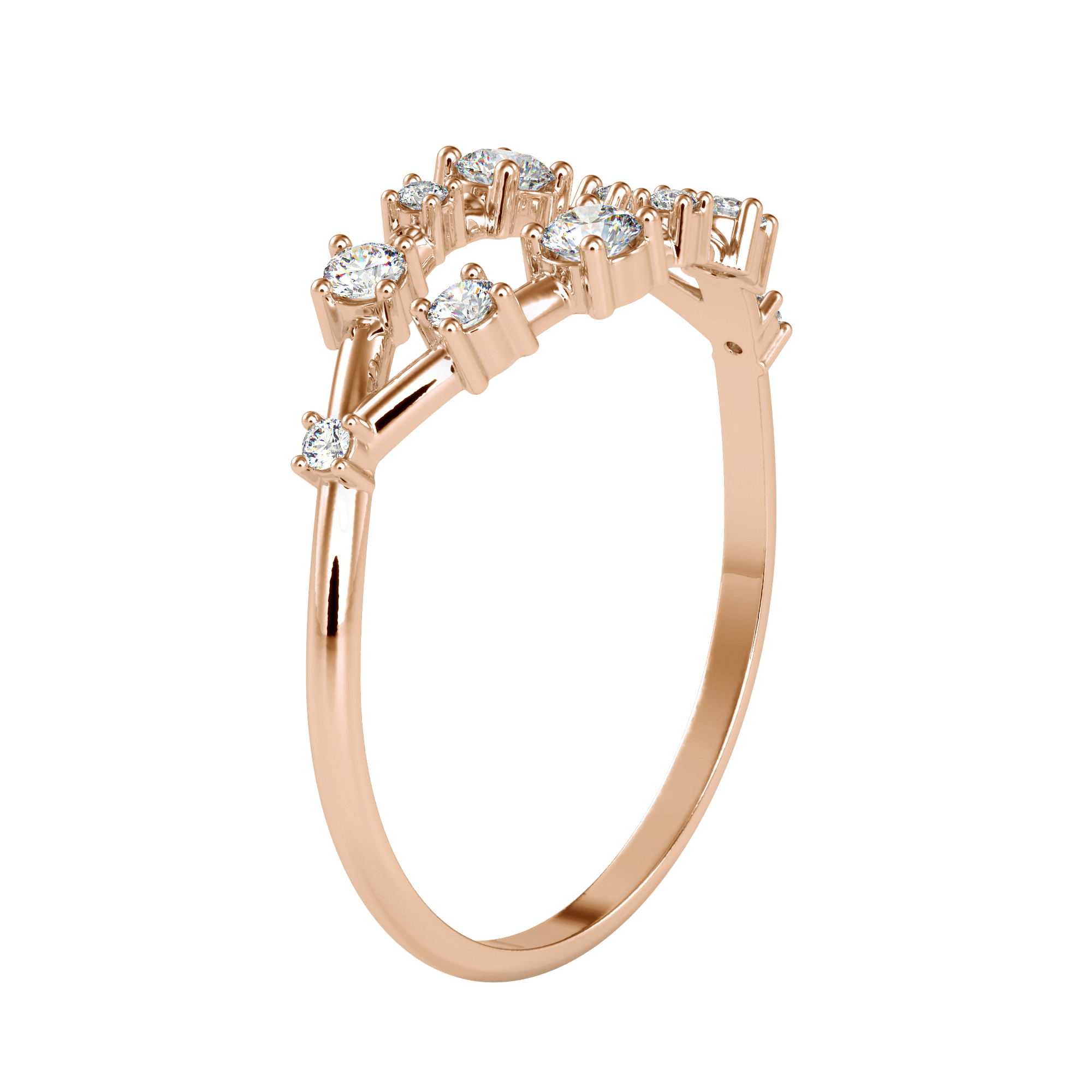 Buy Floating Eternity Setting Diamond Ring For Women