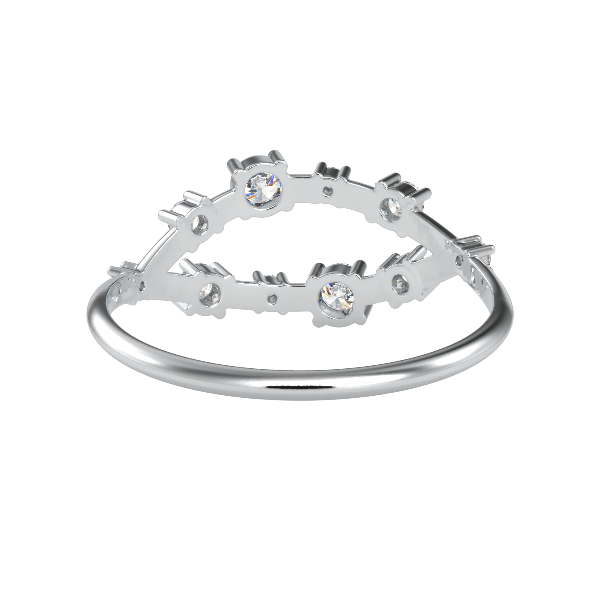 Buy Floating Eternity Setting Diamond Ring For Women