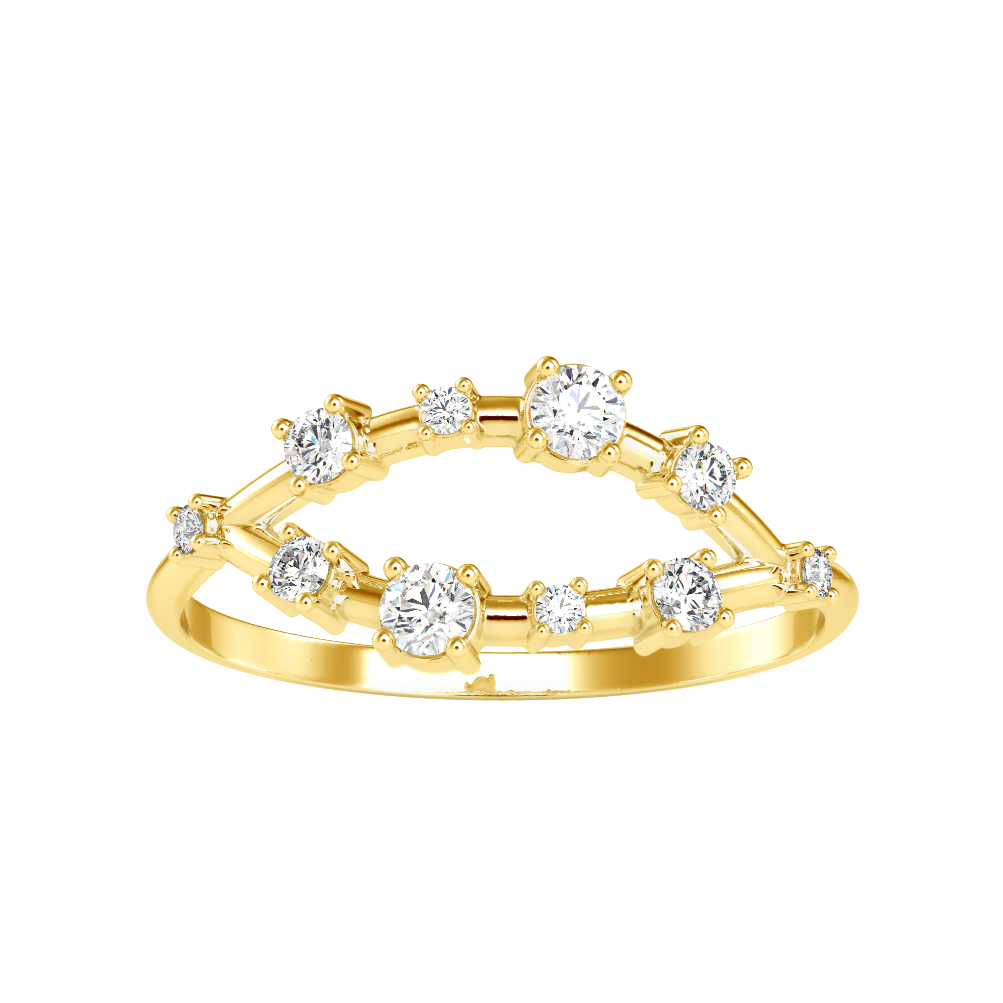 Buy Floating Eternity Setting Diamond Ring For Women