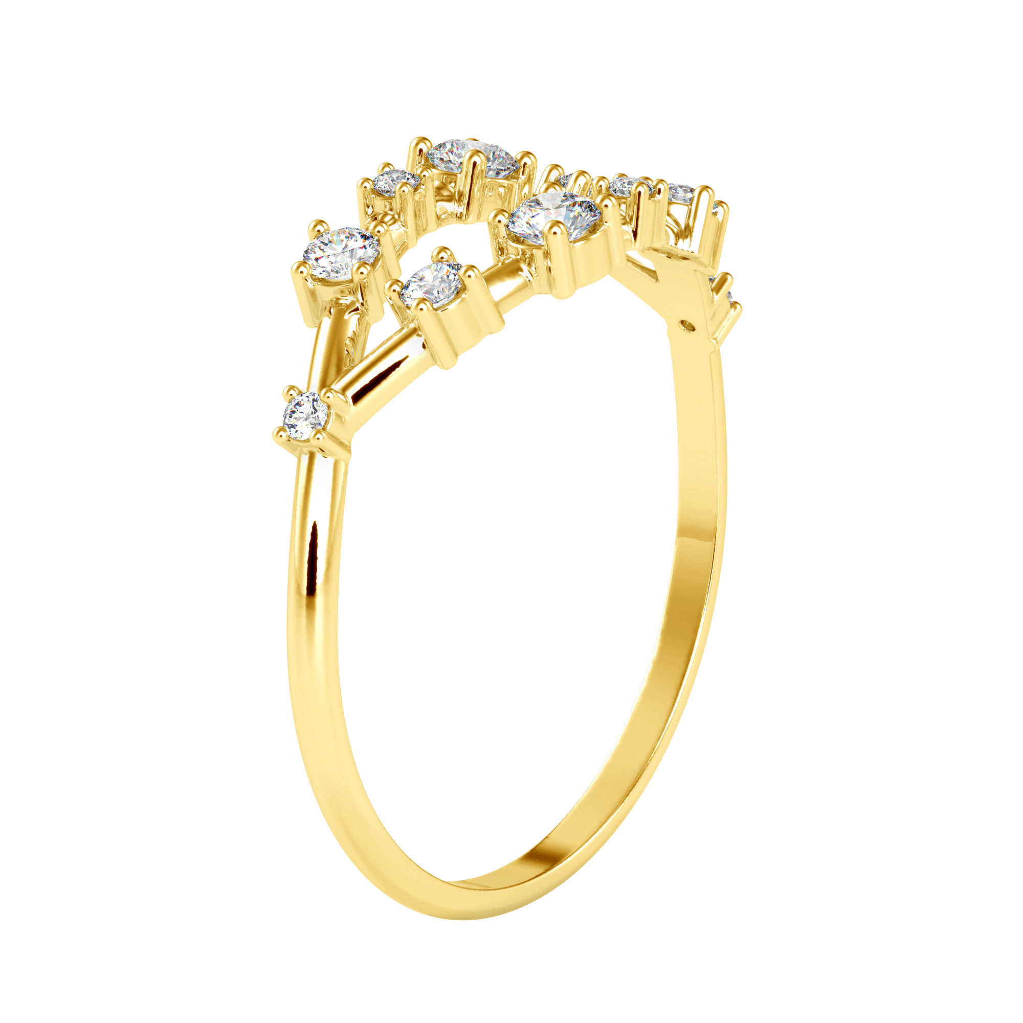 Buy Floating Eternity Setting Diamond Ring For Women