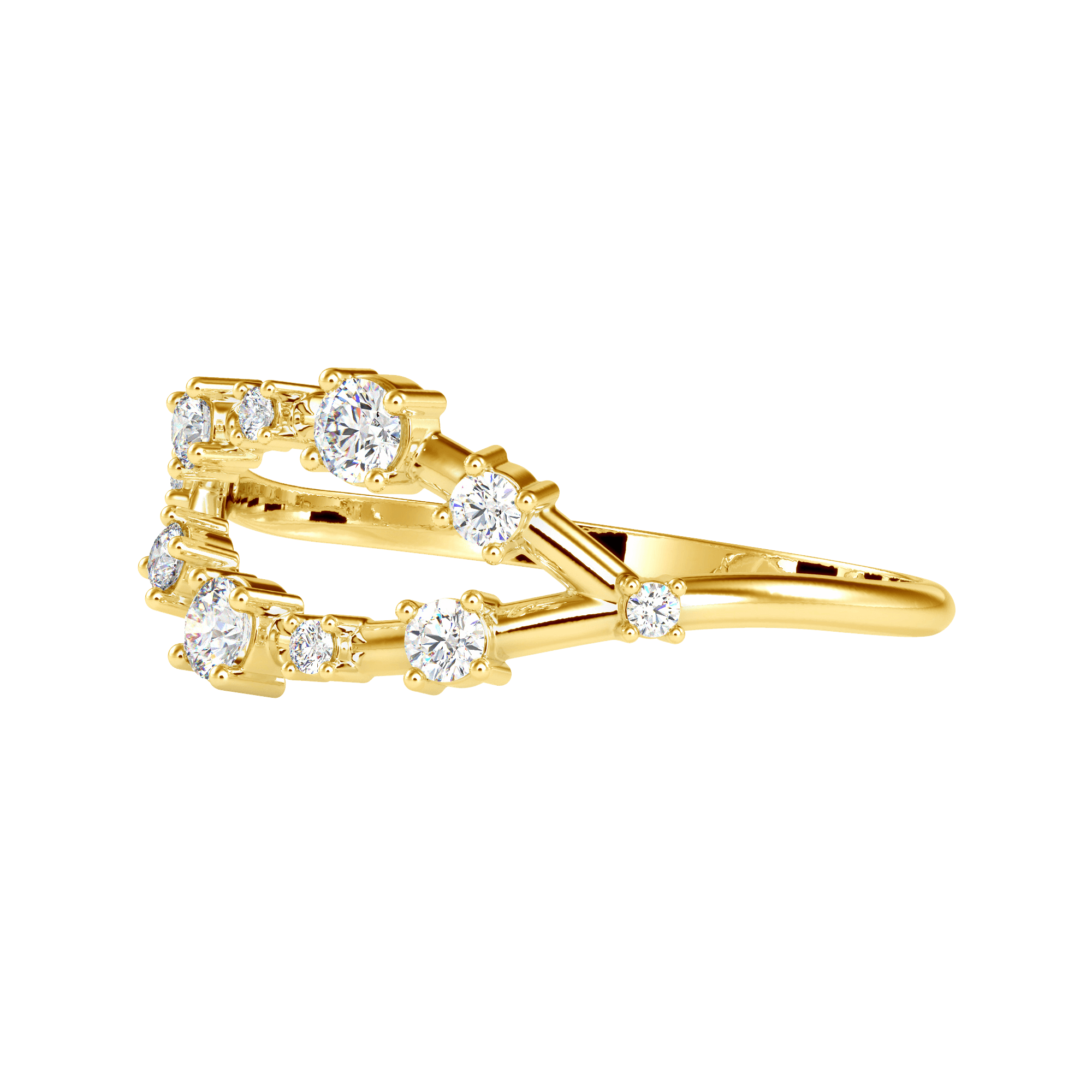 Buy Floating Eternity Setting Diamond Ring For Women