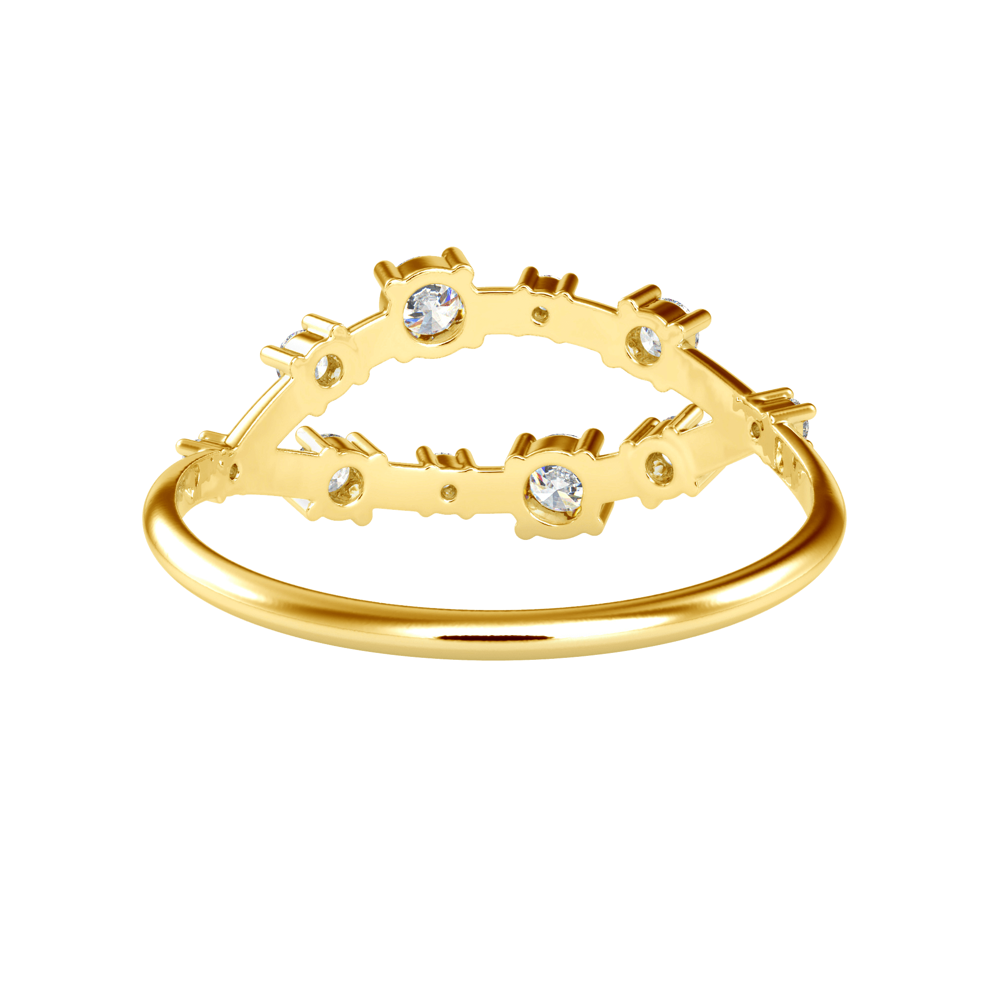 Buy Floating Eternity Setting Diamond Ring For Women