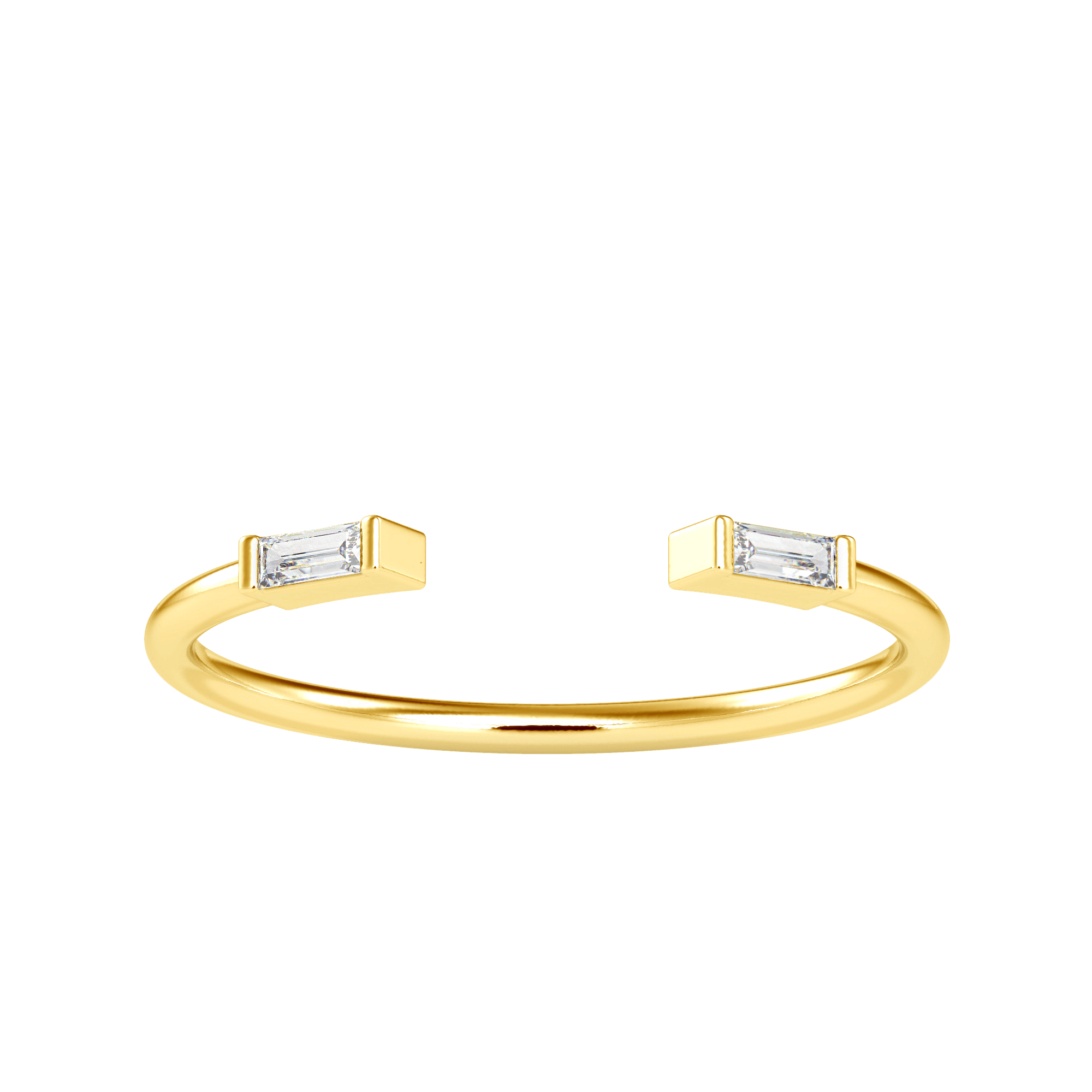 Classic Emerald Tiny Diamond Ring – Luxury Custom Jewelry from EVA GEMS Dubai