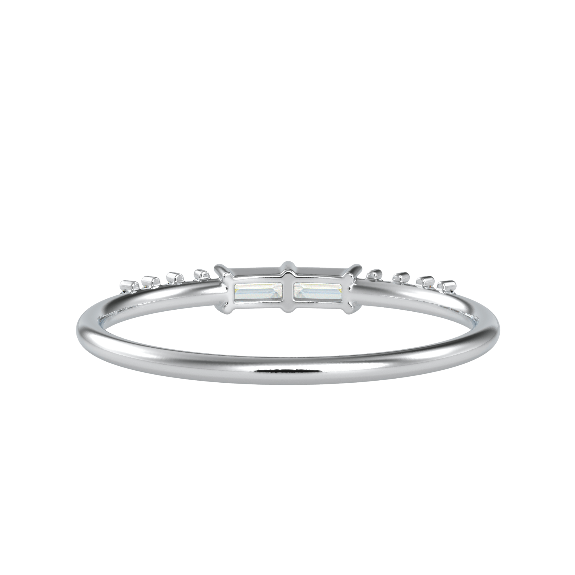 Buy Emerald Tiny Diamond Ring For Women