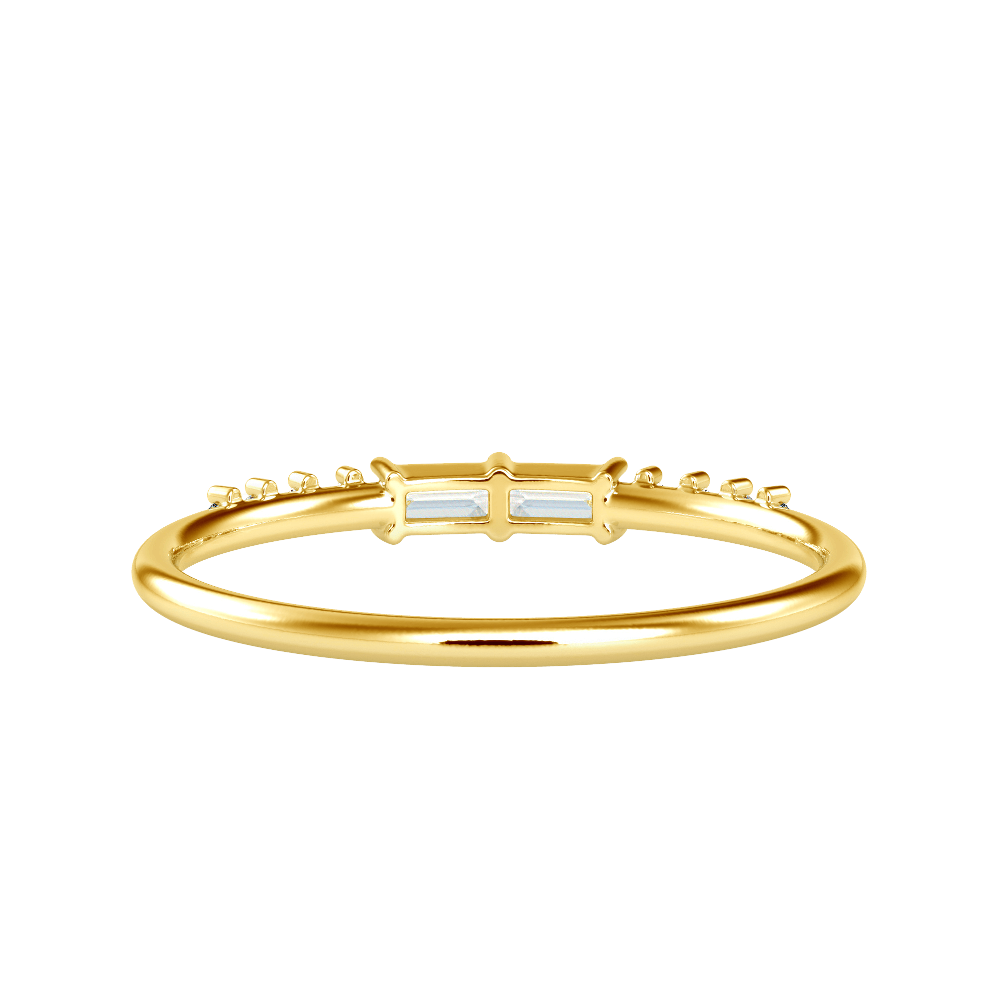 Buy Emerald Tiny Diamond Ring For Women