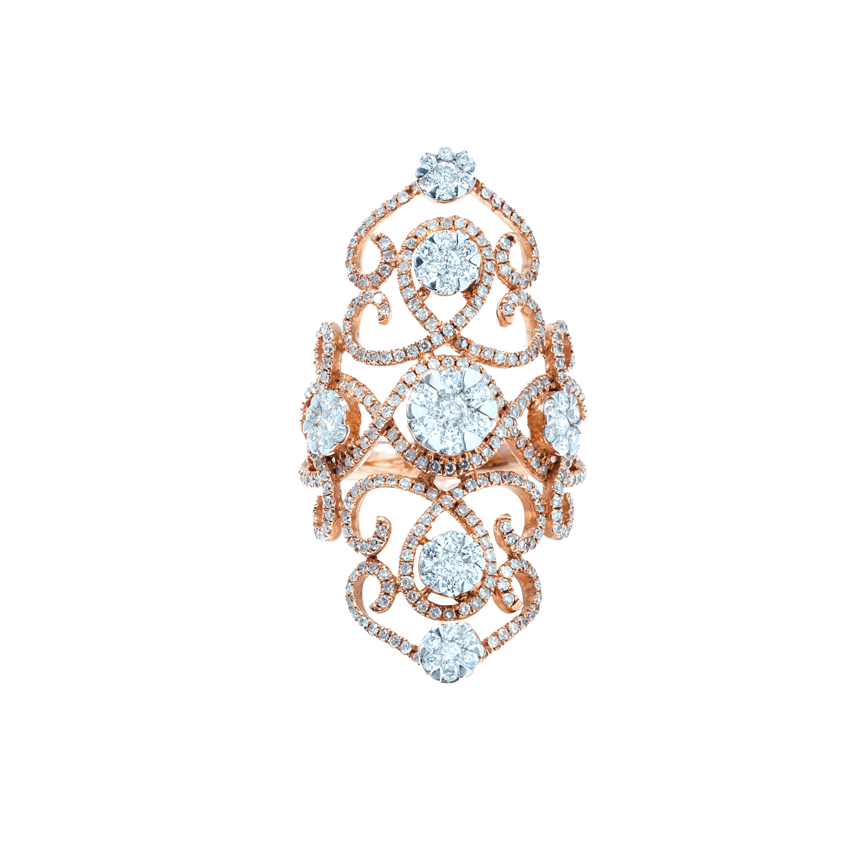 Купить кольцо с выращенным бриллиантом для женщин