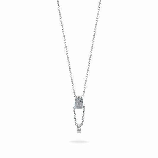 Buy Diamond Circle Necklace For Women