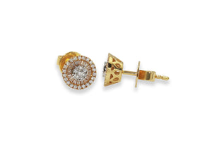 Rose Gold diamond Earrings