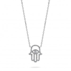 Buy Fatima Hand Diamond Necklace For Women