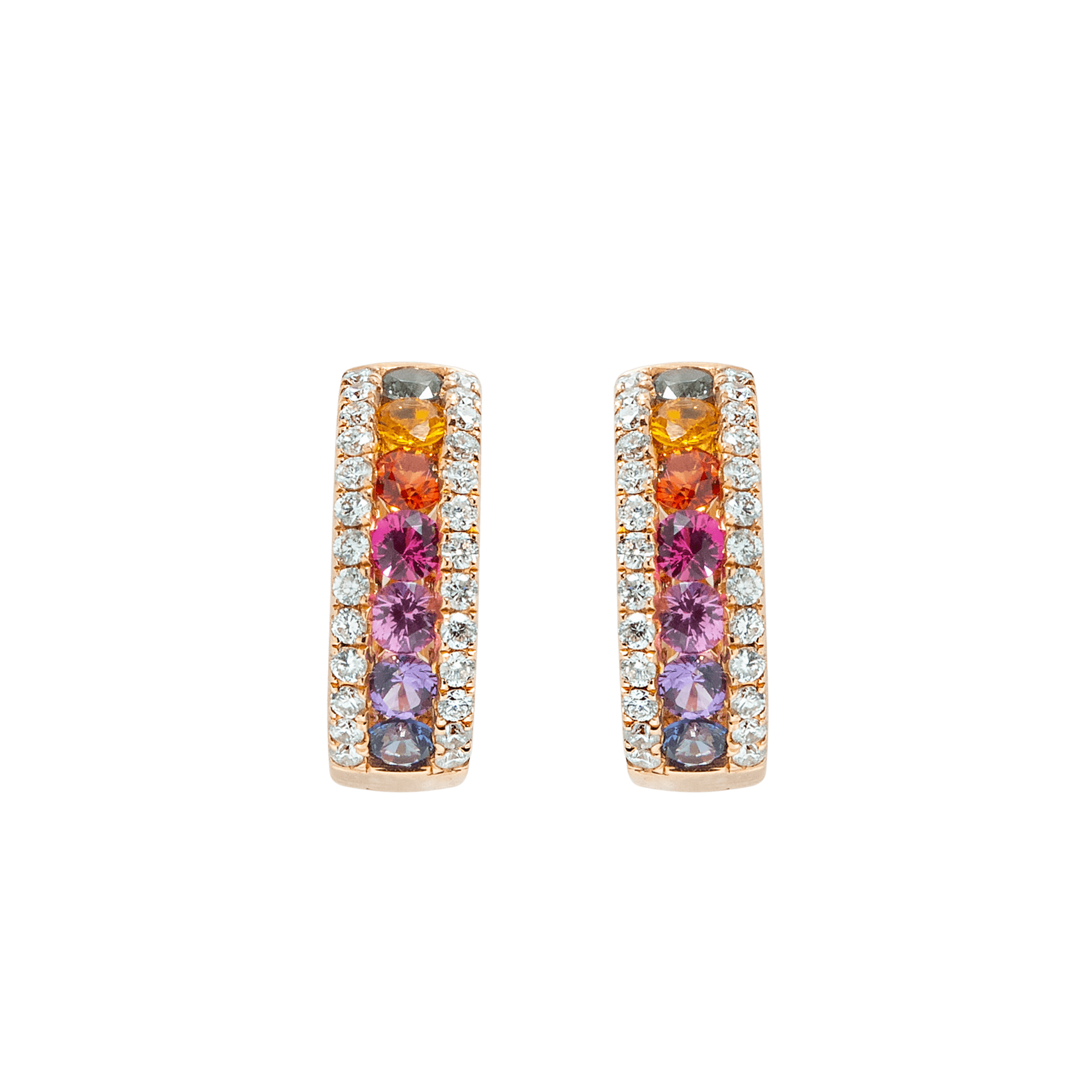 Buy Fancy Sapphire Hoop Earrings For Women