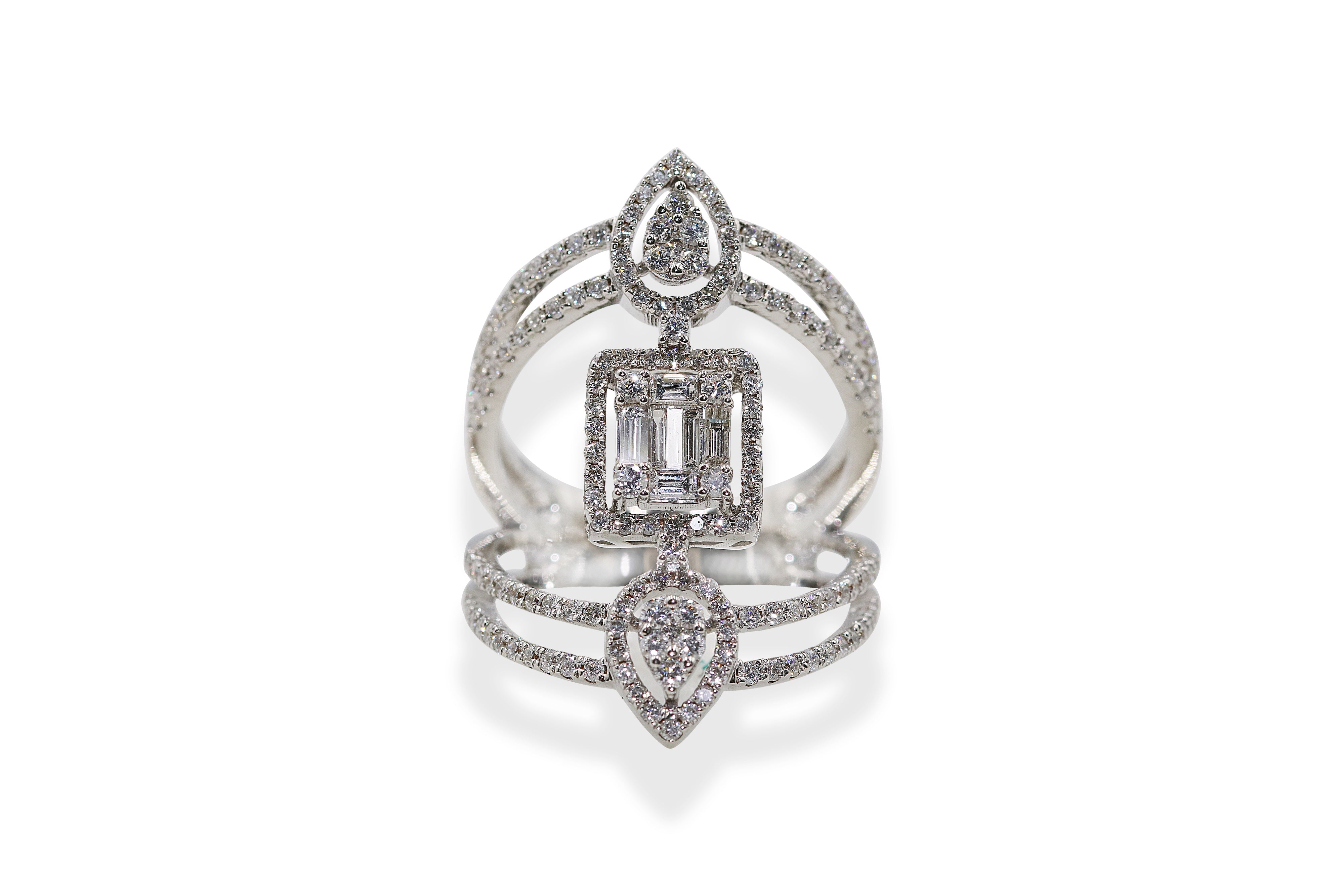 Buy Heavy Glance 3 in one Diamond Ring