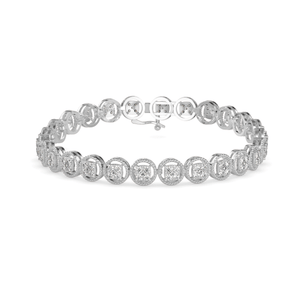 Diamond 2025 halo bracelet