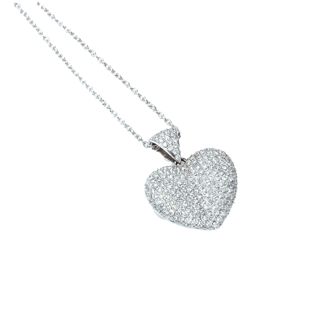 Buy diamond heart pendant for women – luxury jewelry designed by EVA GEMS.