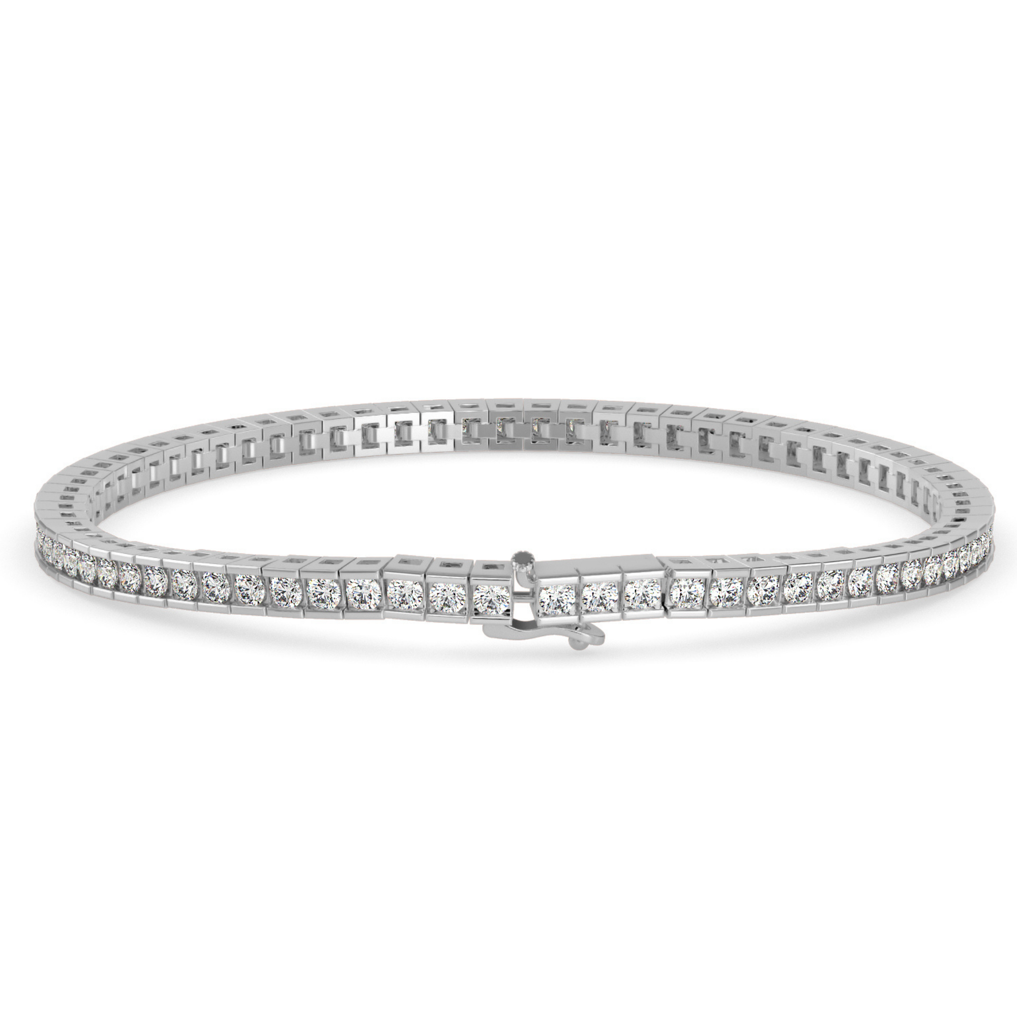Sleek Diamond Bracelet | Eva-Gems