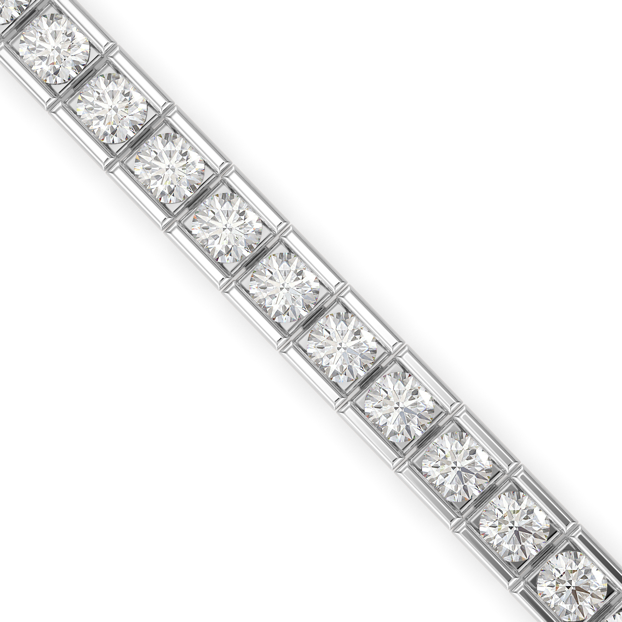 Sleek Diamond Bracelet | Eva-Gems