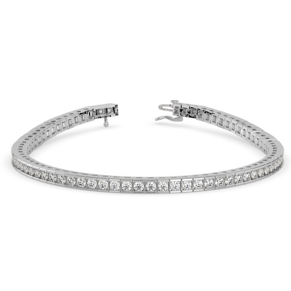 Sleek Diamond Bracelet | Eva-Gems