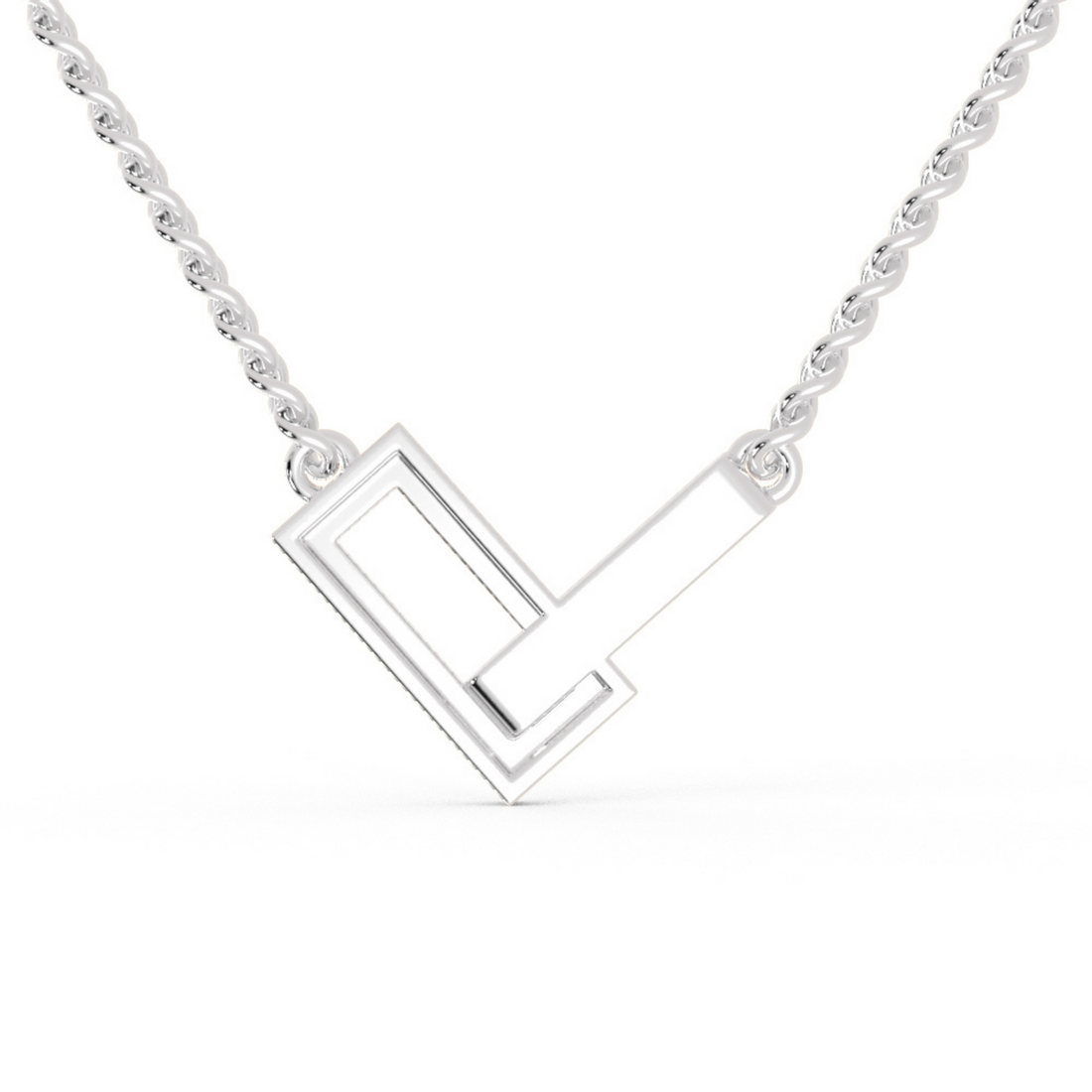 Buy Close Setting Blessed Diamond Necklace | Eva-Gems