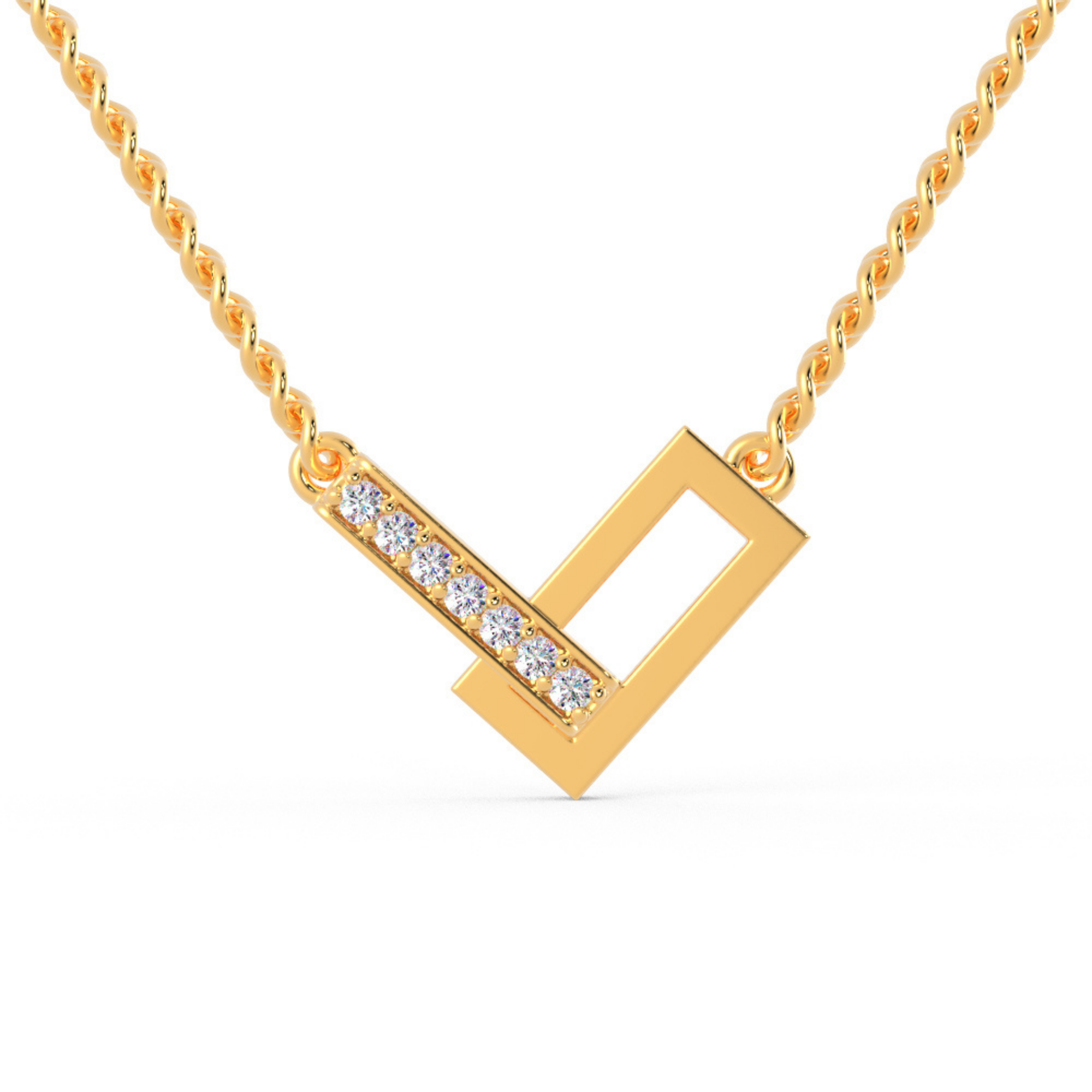 اشتري قلادة ألماس مباركة مرصعة بأحجار كريمة من Eva-Gems