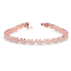 Купить Cluster Daily Wear Diamond Bracelet | Eva-Gems