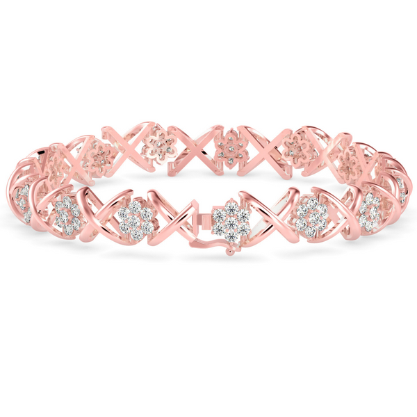 Rose 2025 shaped bracelet