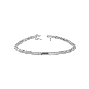 Buy Designer Illusion Setting Tennis Bracelet