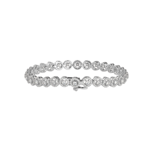 Buy Diamond Halo Bracelet For Women
