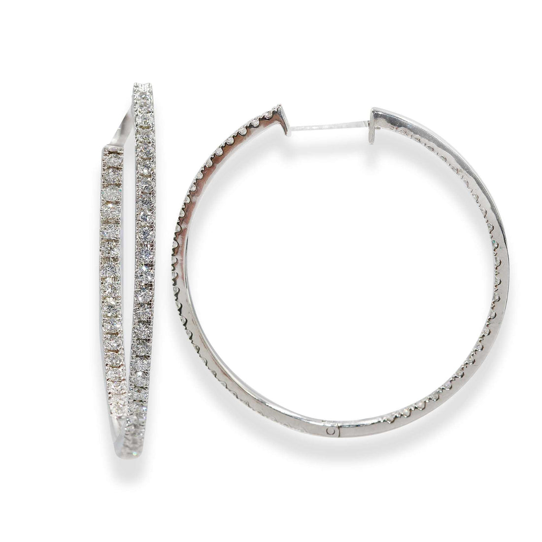 Buy Dual Style Hoop Earrings For Women