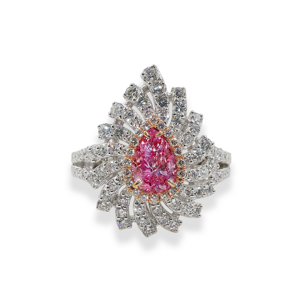 Buy Fancy Pear Shape Diamond Ring For Women