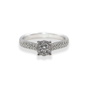Buy Floral Engagement Ring For Women