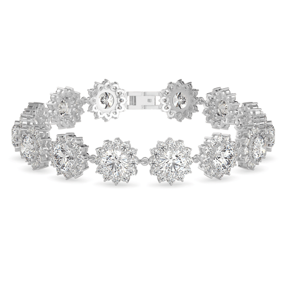 Diamond 2025 flower bracelet
