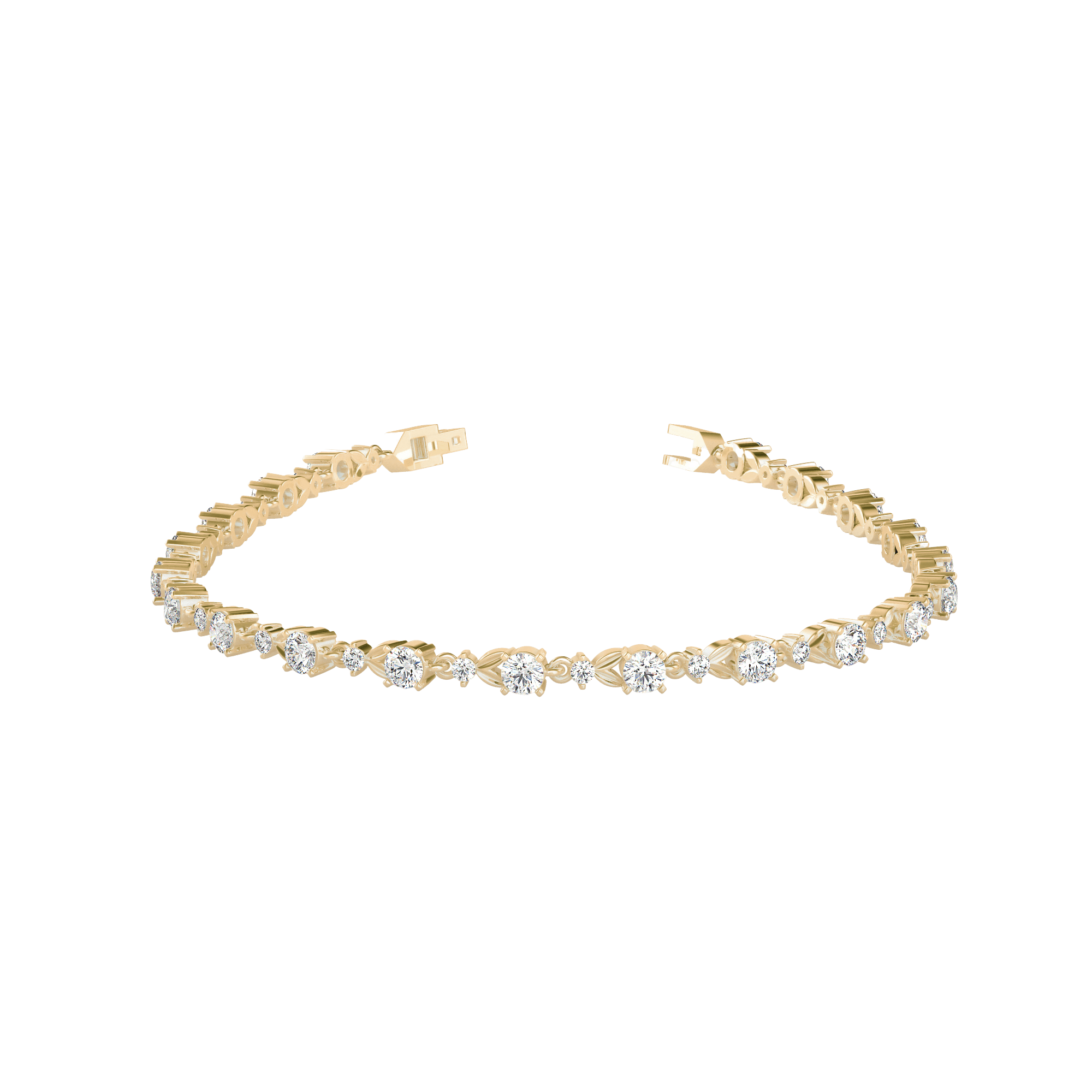 اشتري سوار تنس بتصميم تدريجي للنساء