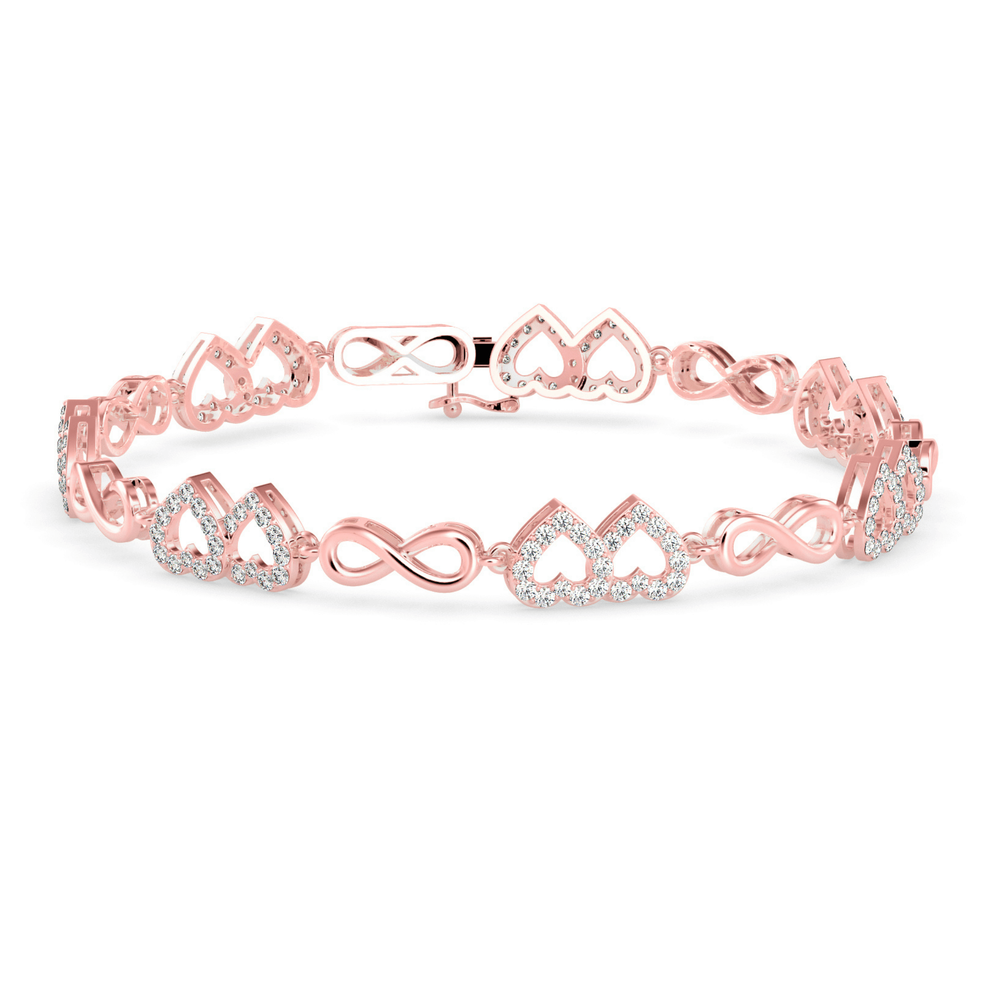 Buy Heart Diamond Bracelet For Women