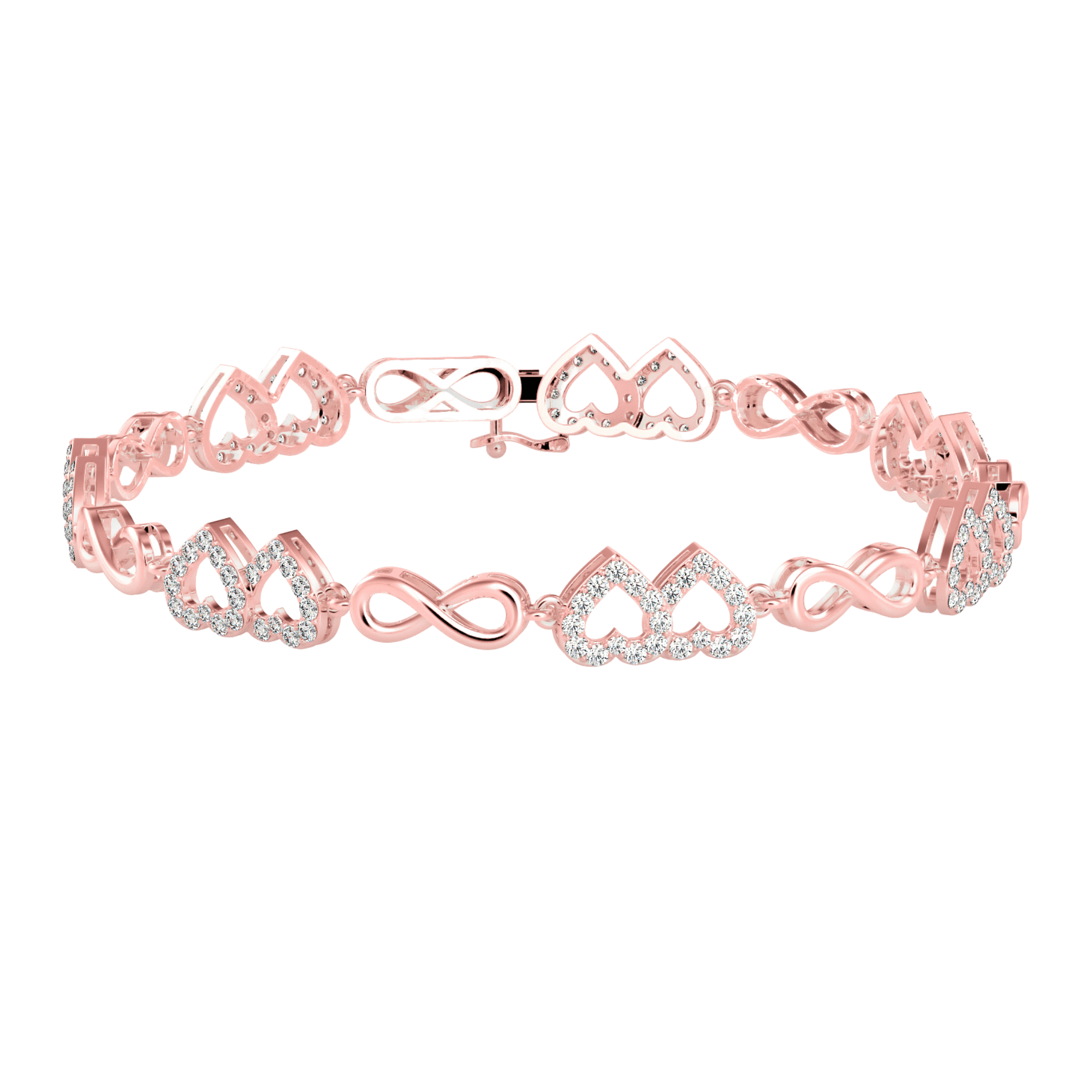Buy Heart Diamond Bracelet For Women