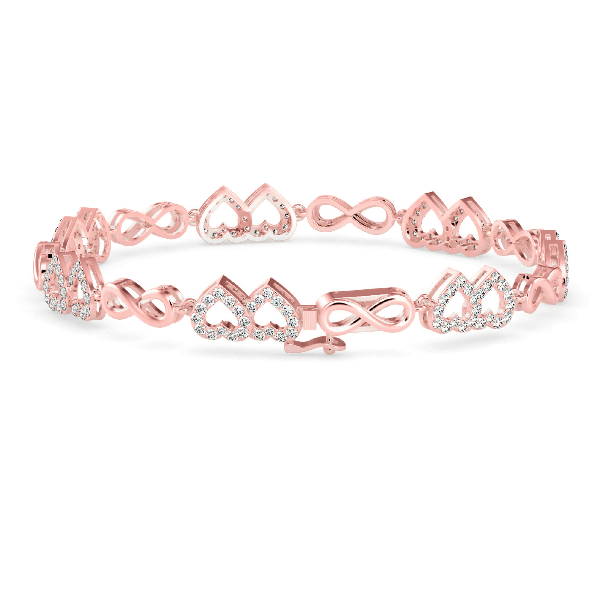 Buy Heart Diamond Bracelet For Women