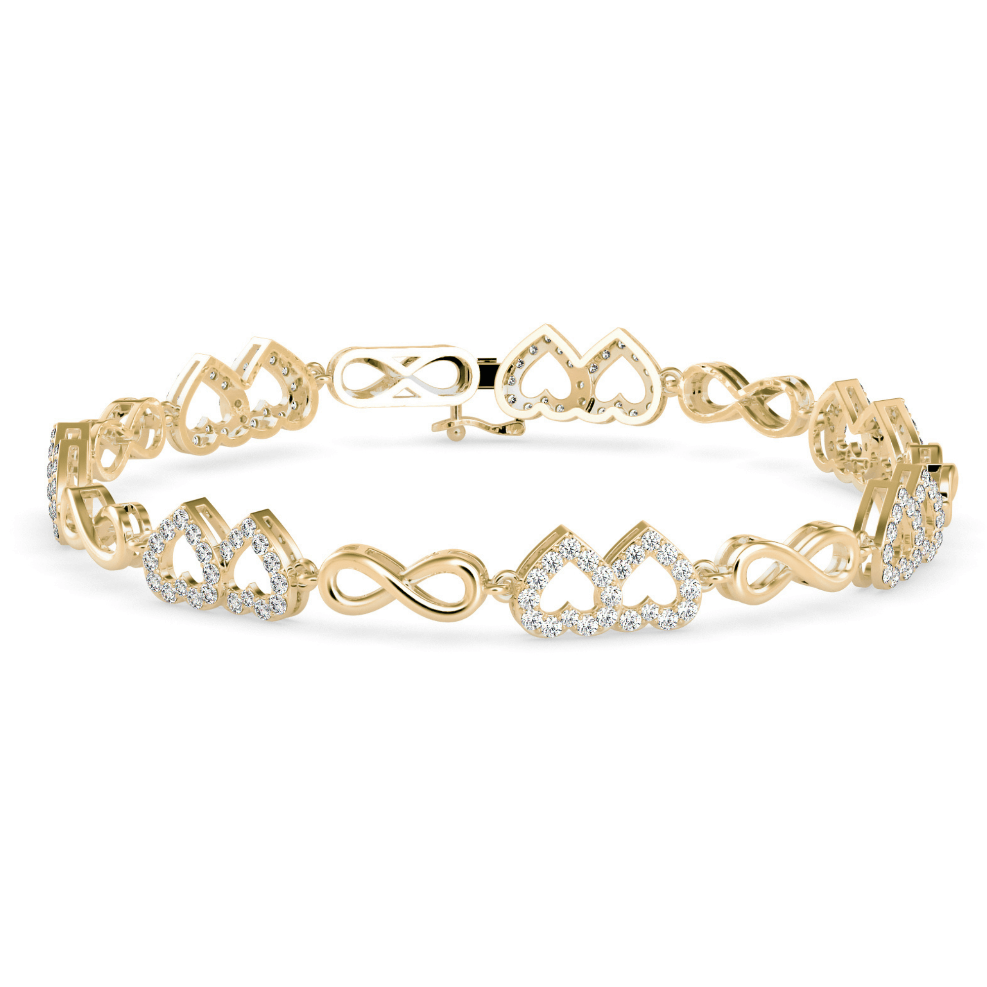 Buy Heart Diamond Bracelet For Women
